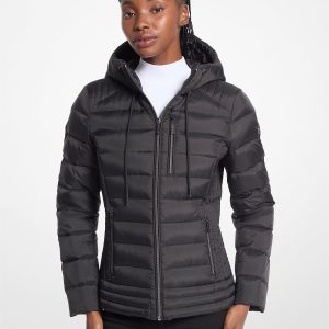Single-breasted jacket in fluid armure lurex